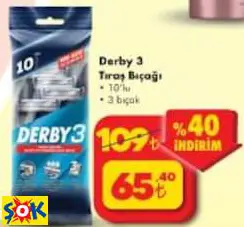 DERBY 3 TIRAŞ BIÇAĞI